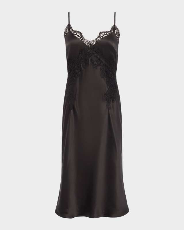 Song Lace Slip Midi Dress